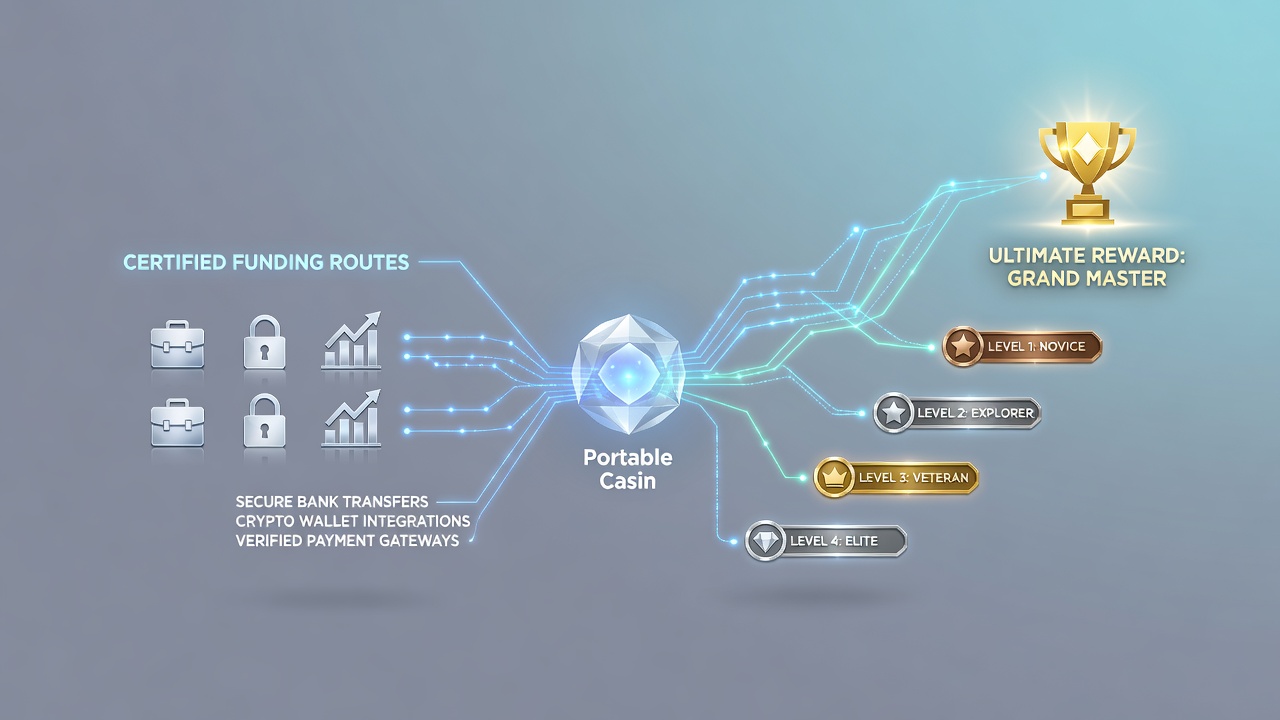 Loyalty tier advancement dashboard on a portable device during casino table game session